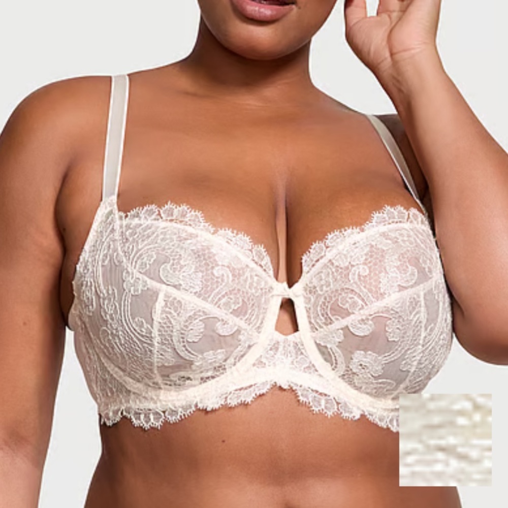 Victoria’s Secret | The Fabulous Unlined Boho Floral Embroidery Full-Cup Bra